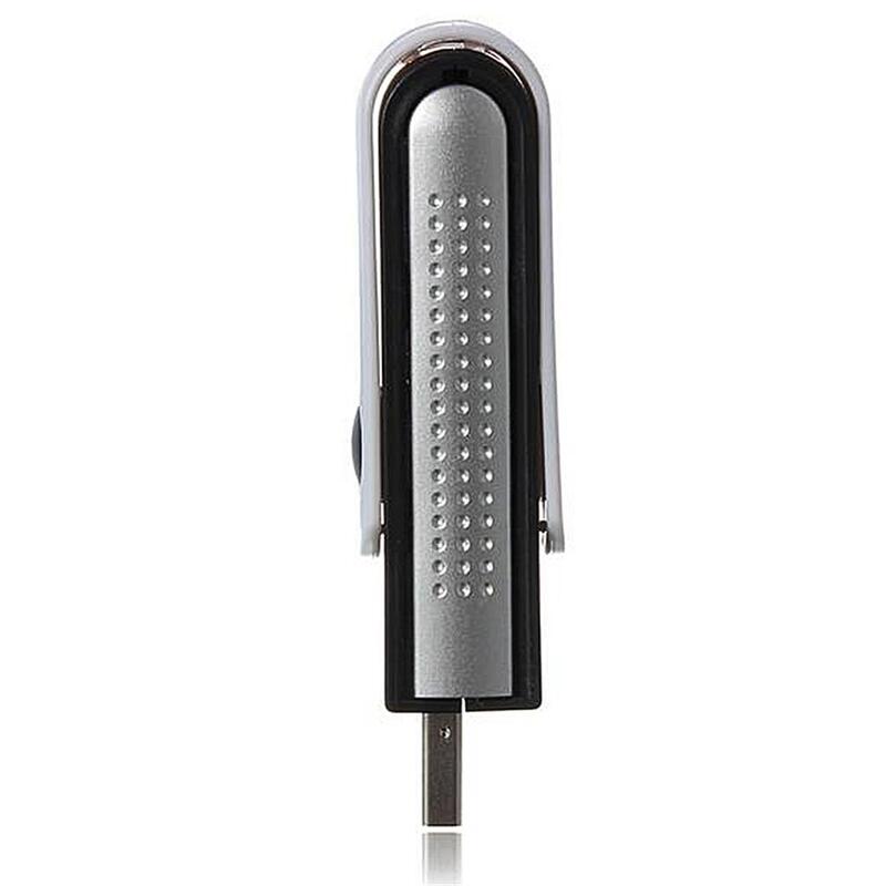 USB portátil giratório automático iônico ar purificador, limpador