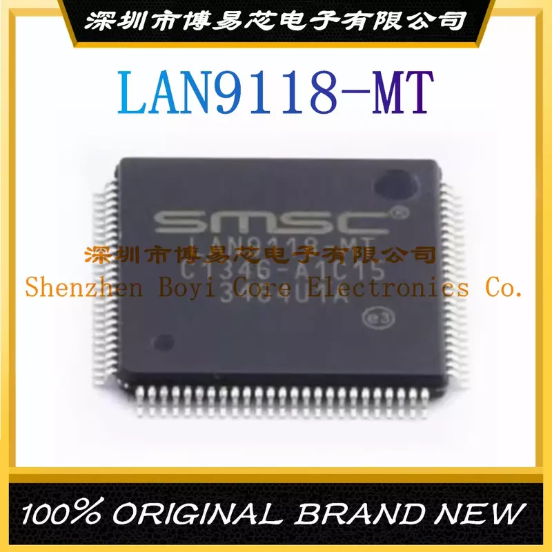 Pacchetto di LAN9118-MT TQFP-100 nuovo chip originale originale di Ethernet IC