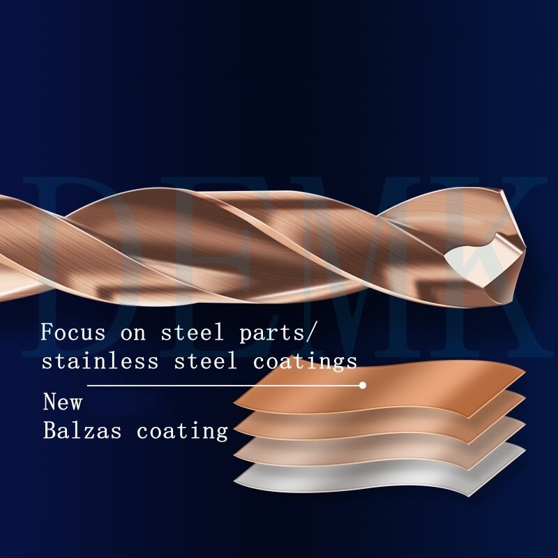 Broca de torção de aço tungstênio para metalurgia, brocas de carboneto, 3D, brocas de metal duro 5D, ferramentas de perfuração Torno CNC, 1.0-16.0mm