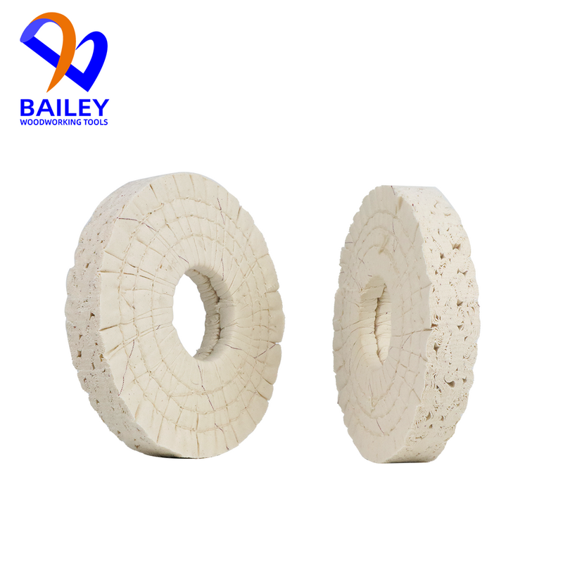 BAILEY 5PCS 150x50x20mm Buffing Wheel Polishing Wheel with Wire for KDT HOMAG Edge Banding Machine Woodworking Machinery