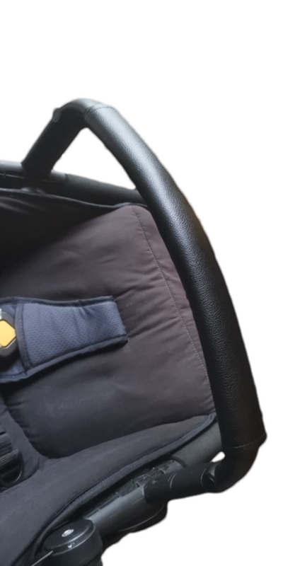 3 pçs carrinho de bebê capas de couro para a segurança 1st road master pram lidar com luva caso braço capa protetora acessórios