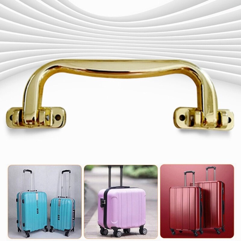 Reemplazos de empuñadura de plástico portátil para equipaje, accesorios de manijas de transporte de maleta