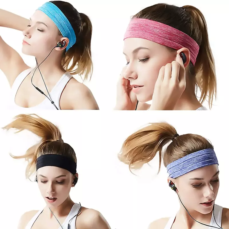 Anti-Rutsch-Schweiß band für Männer und Frauen, Feuchtigkeit absorptions stirnband, Sports tirnband