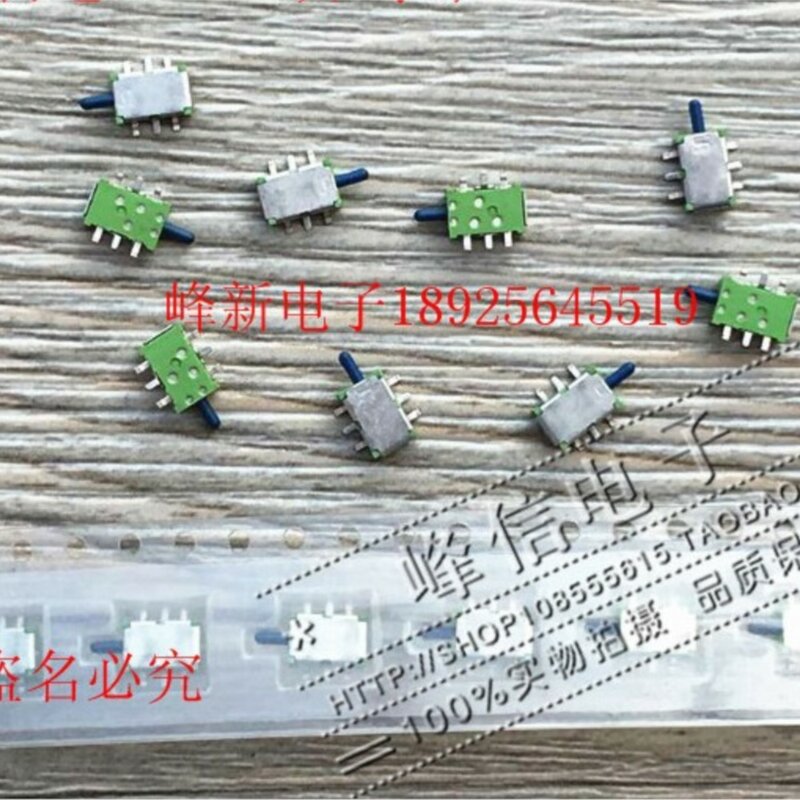 10Pcs Japanese Big Turtle Type Miniature Travel Limit Switch Patch 6 Feet Reset Micro-motion Side Button Switch