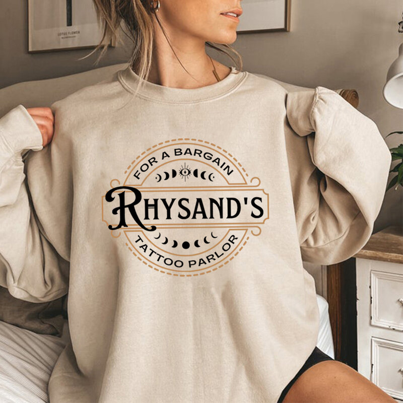 Rhysand's Sweatshirt Acotar Velaris Hoodie Night Court Sweater Women Sweatshirts Feyre and Rhysand Pullover SJM Bookish Hoodies