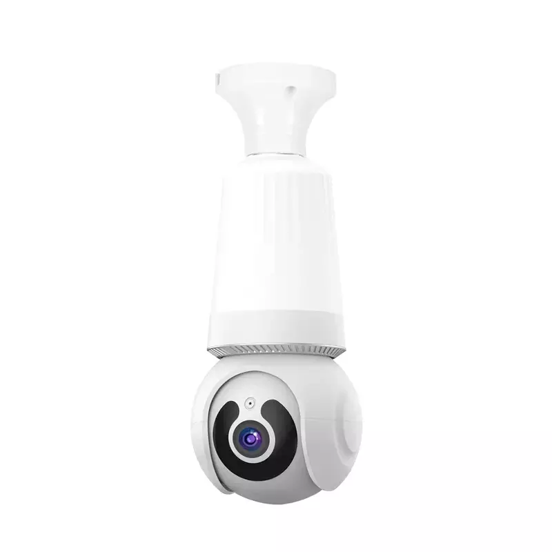 Alarm keamanan rumah Monitor bayi 3MP 1296P V380 aplikasi lampu malam nirkabel PTZ IP kamera kubah IR deteksi gerak penglihatan malam