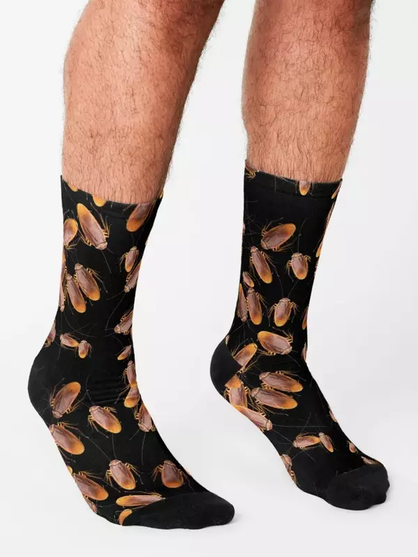 Cockroach Floor Socks para homens e mulheres, infecção meias, presentes engraçados, lotes