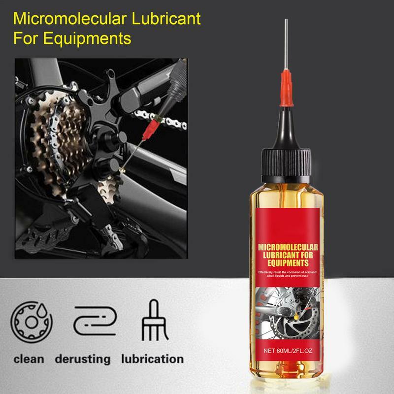 Lubrificante resistente alle alte Temperature antiruggine dell'olio lubrificante dell'attrezzatura automobilistica da 60ml per il lubrificante della piccola molecola delle attrezzature