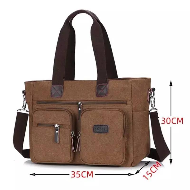 Homens Canvas Pasta Malas De Viagem Mala Clássico Messenger Shoulder Bag Tote Bolsa Big Casual Business Laptop Bag XA506F