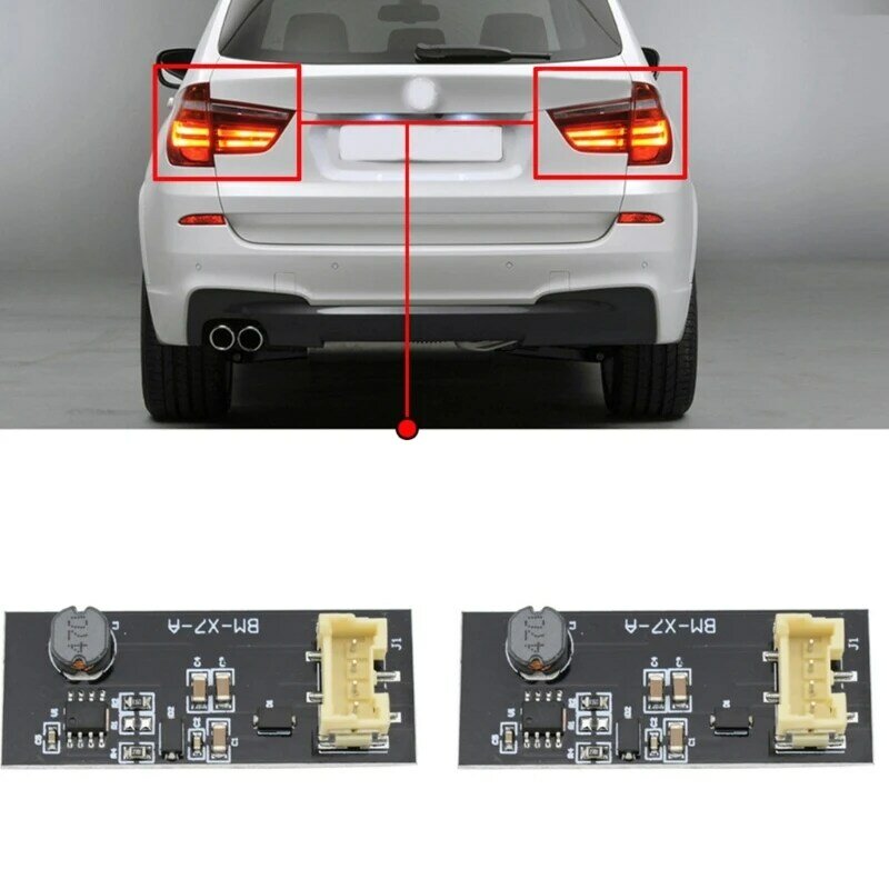 Scheda chip driver fanale posteriore adatta per scheda luminosa LED posteriore impermeabile F25