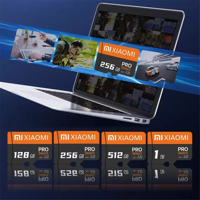 Xiaomi-オリジナルのマイクロSDカード,高速メモリカード,テラバイトGB,テラバイトGB,512GB, 256GB