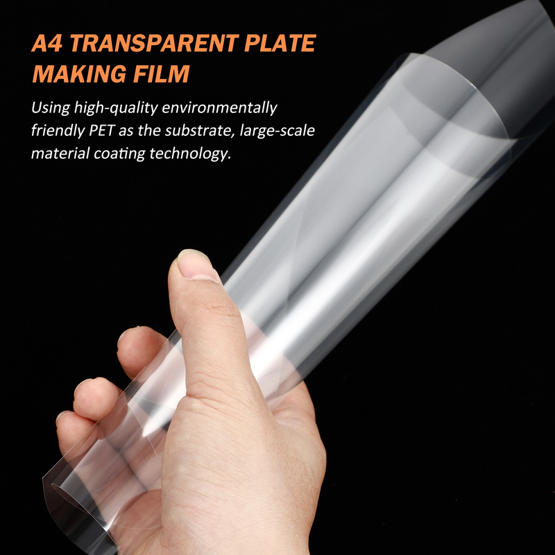 20Pcs Transparent Ink Jet Film Useful Printing Transparency Film for Shop