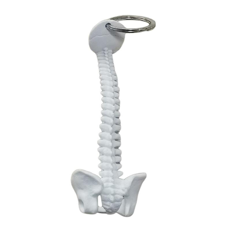 Elegante Mini chiave a catena con scheletro spinale realizzata a mano