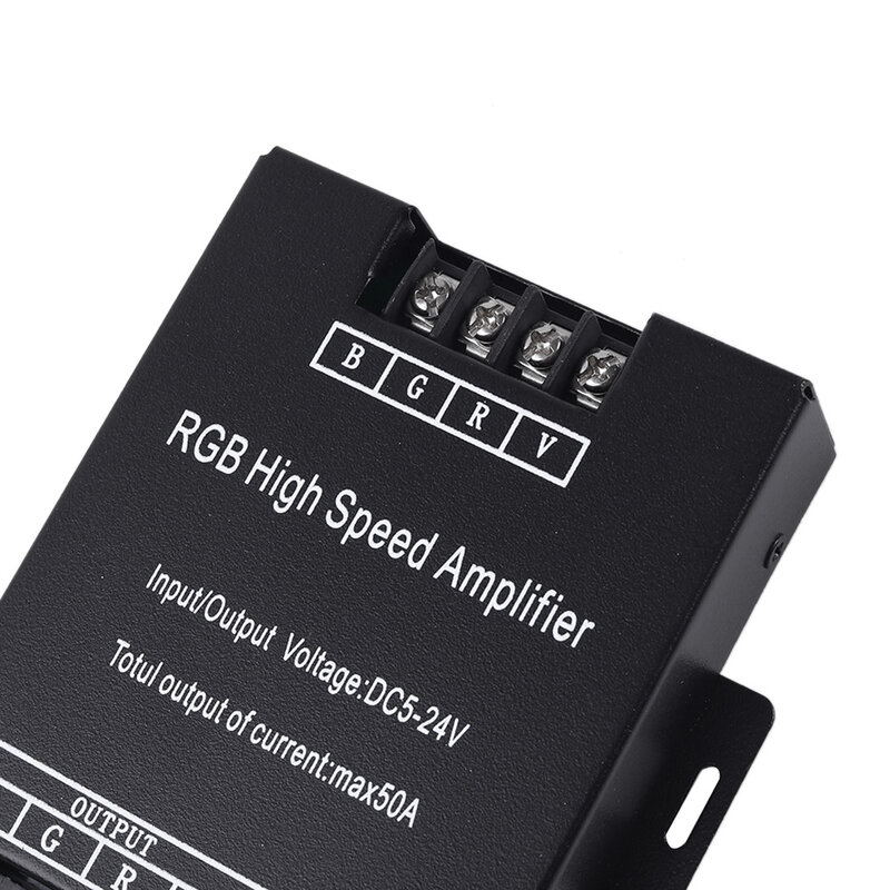 LED 30A 50A 400W RGB kecepatan tinggi Alplifier LED satu warna Amplifier Repeater untuk Strip cahaya