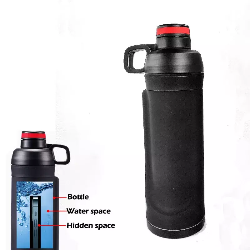 Diversion Water Bottle Storage Wallet Compartment For Travel Hidden Safe For The Home