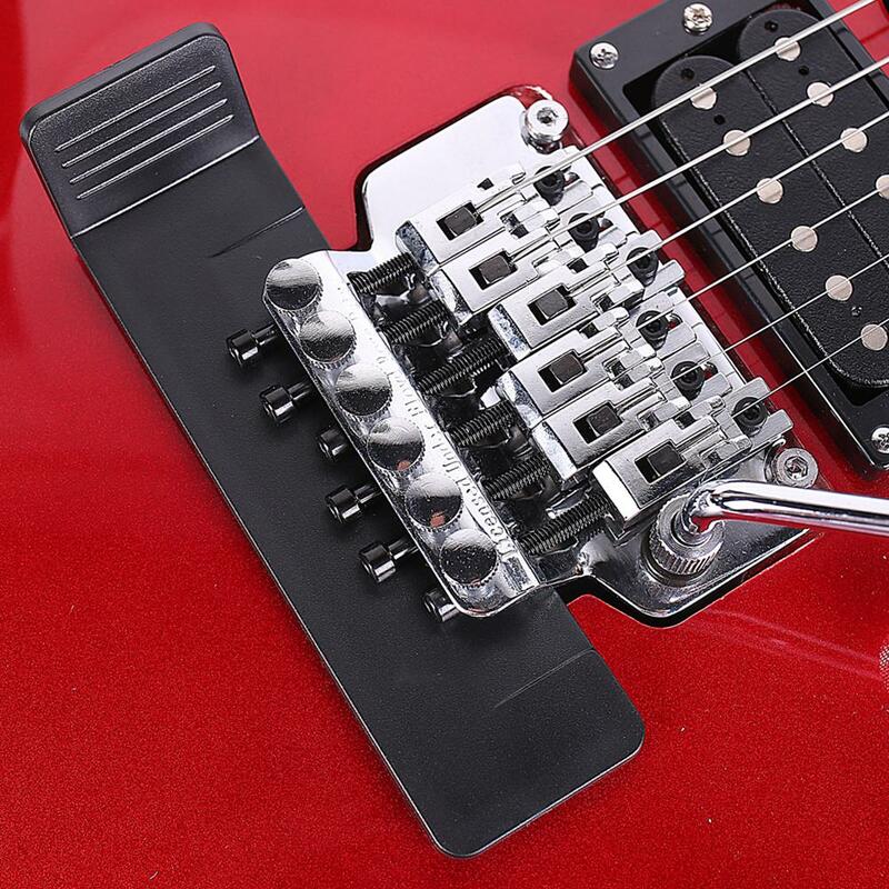 Durável ABS guitarra elétrica ponte substituição ferramenta, Tremolo, Tremolo, facilmente ajuste, rapidamente corda, durável, Tremolo