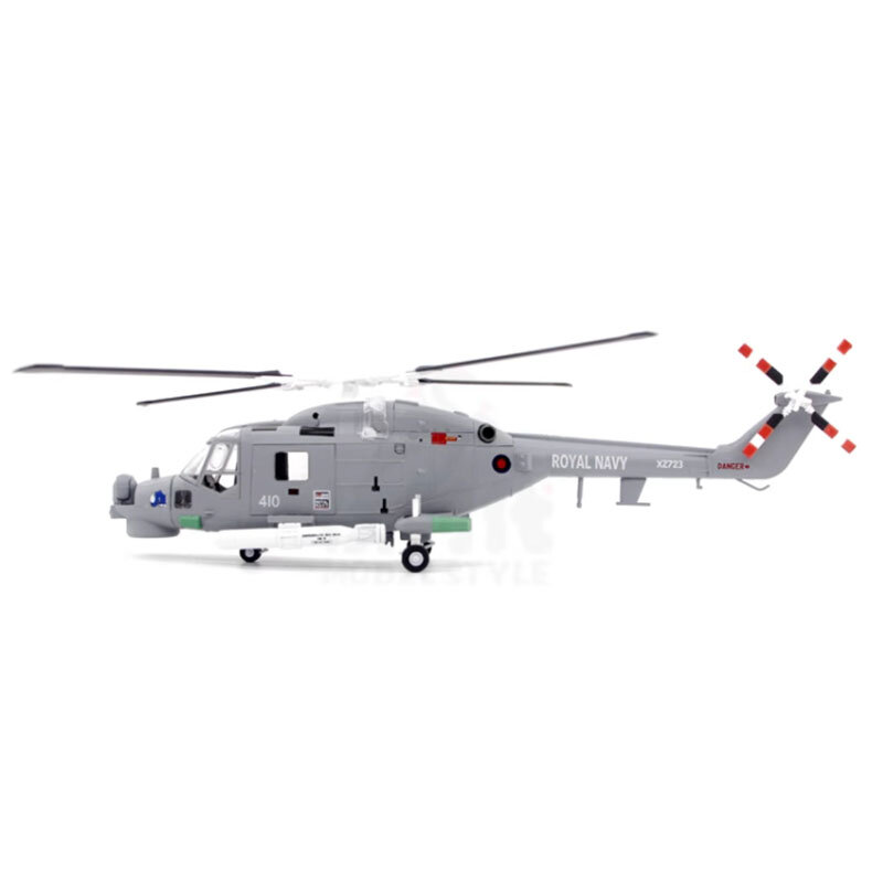 Hélicoptère de la marine britannique Circnx MK8, jouet de collection moulé sous pression, modèle d'avion en plastique fini d'origine, simulation de leges, échelle 1:72