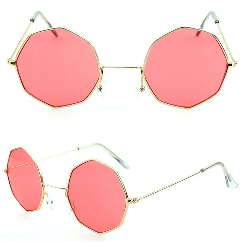 FOENfeat SONG-Lunettes de soleil vintage pour hommes et femmes, lunettes de soleil à la mode, lunettes mignonnes, UV400