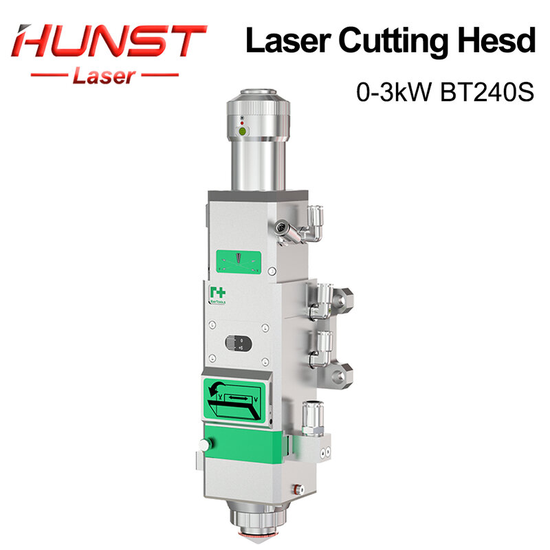 HUNST Raytools 0-3KW BT240S Fiber Laser Cutting Head Manual Focusing for QBH Metal Laser Cut FIber Laser Cutting Machine