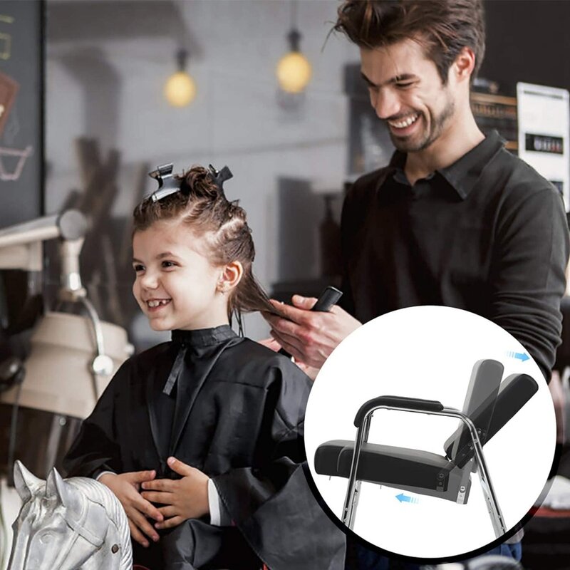 Shampoo Friseur, modern, modisch, bequem, liegend Friseur Stuhl in einem Schönheits salon, schwarz versand kostenfrei