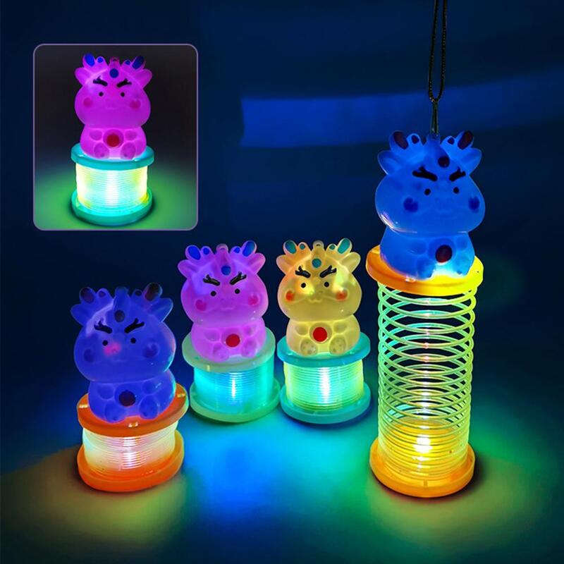 Koło tęczy śmieszne zabawki przenośna latarnia słodkie zwierzątko wzór smoka podręczny świąteczny lampion dla dzieci kreatywne magiczne zabawki