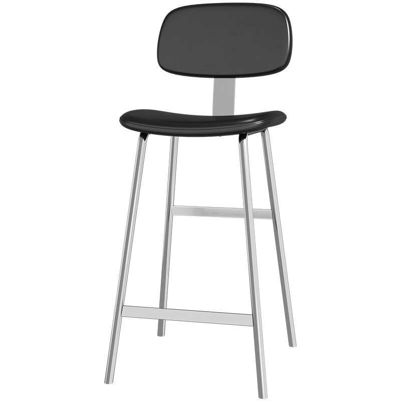 Height Living Room Bar Chairs Metal Nordic Outdoor Counter Modern Bar Chair Luxury Restaurant Kitchen Banqueta Furniture SR50BC