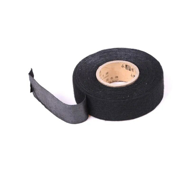 Electrical Insulation Tape Wiring Harness Tape Strong Adhesive Cloth Fabric Tape for Cable Harness Wiring Looms Cars 19mmx15M