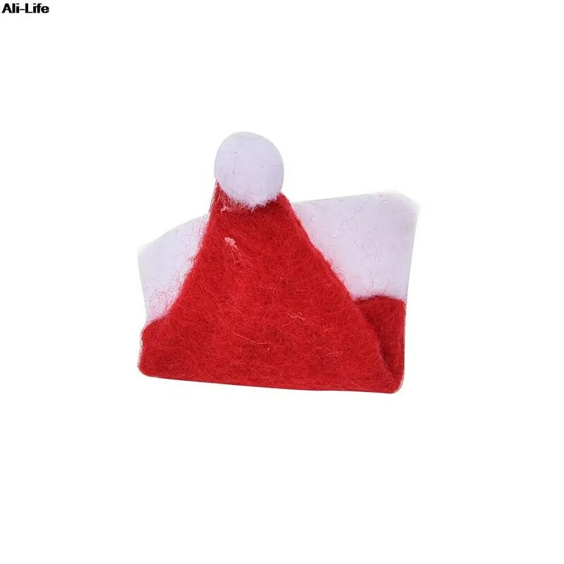 6PCS weihnachten geschenk Weihnachten Lollipop Abdeckung Dekoration Xmas Party Garten Hochzeit Ornament