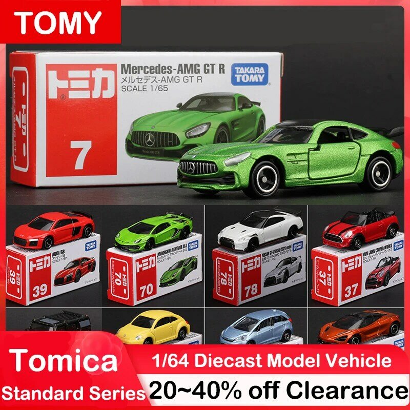 Takara Tomy Tomica 1/64 Mini Diecast Alloy Model samochody zabawkowe metalowe pojazdy sportowe w różnym stylu prezenty dla dzieci #51-120