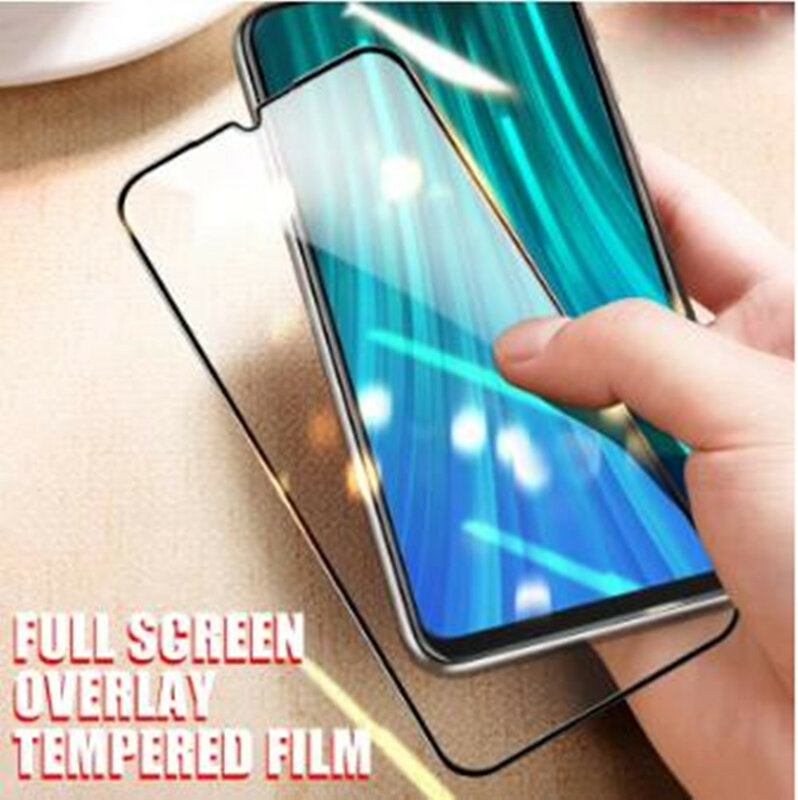 Protector de pantalla para Motorola Moto E7i Power E7 Plus, película protectora de vidrio templado con pegamento completo, 9H HD, 6,51 ", E7Power