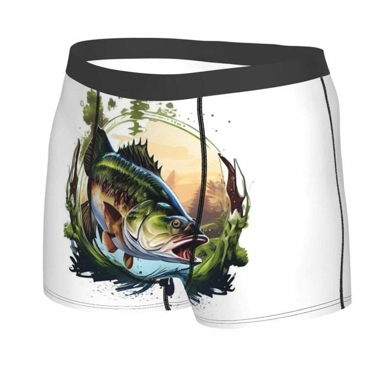 Various Colorful Tropical Fish Men's Boxer Briefs, Highly Breathable Underwear,High Quality 3D Print Shorts Gift Idea