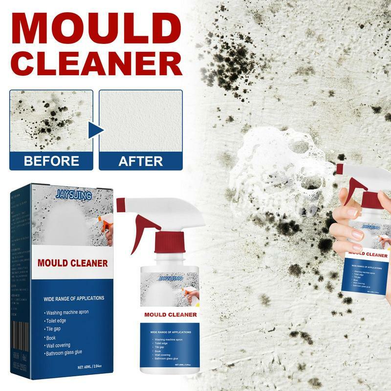 Spray de eliminación de moho, limpiador de moho de espuma activa multiusos, removedor de manchas de moho, aerosol para pared, suelo de madera, azulejo de baño, colchón