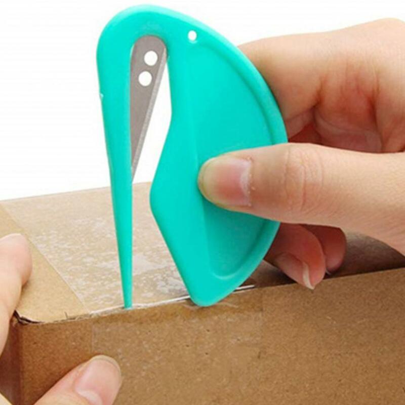 3pcs Plastic Letter Opener Paper Cutting Tool for Kraft Paper Scrapbooking Christmas Gift Wrapping Mail Envelope Opener Cutter