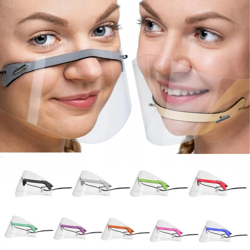 Мини-щит моющаяся многоразовая удобная маска прозрачная визуальная Маска Защитное покрытие для рта комфортная дышащая Пылезащитная маска
