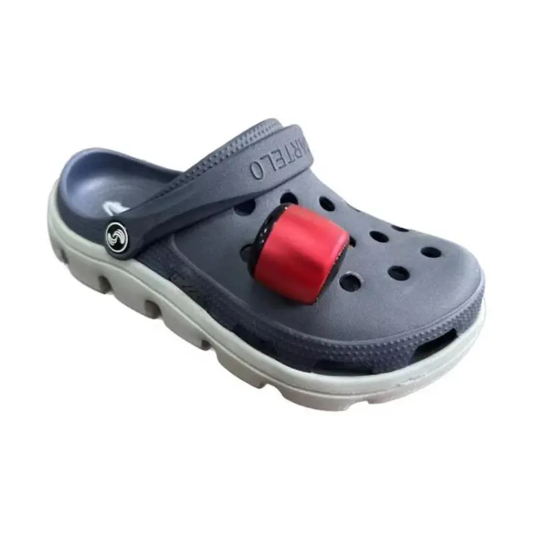 Mini haut-parleur BT drôle pour Crocs, accessoires de charme de chaussure notables, cadeau de Noël pour les amis, 1PC