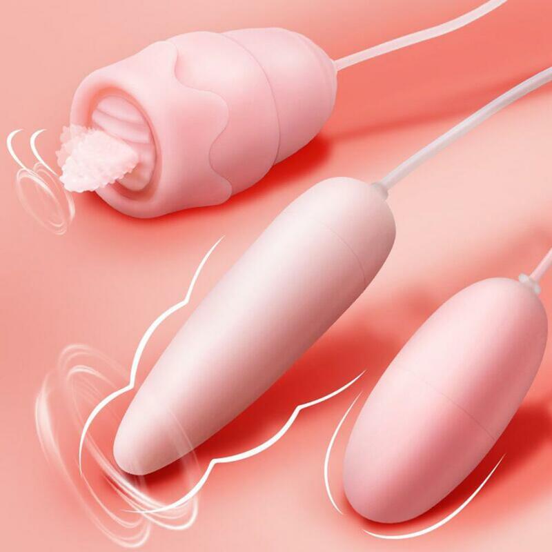 Estimulador de clítoris compacto para mujer, botón separado, Juguetes sexuales para mujer