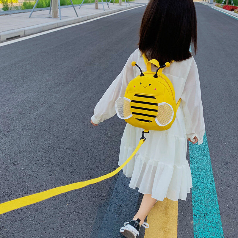 Sac à dos anti-perte de dessin animé pour enfants, joli petit sac à dos d'équation, ULde traction, garçons et filles de la maternelle, nouvelle mode, 2023