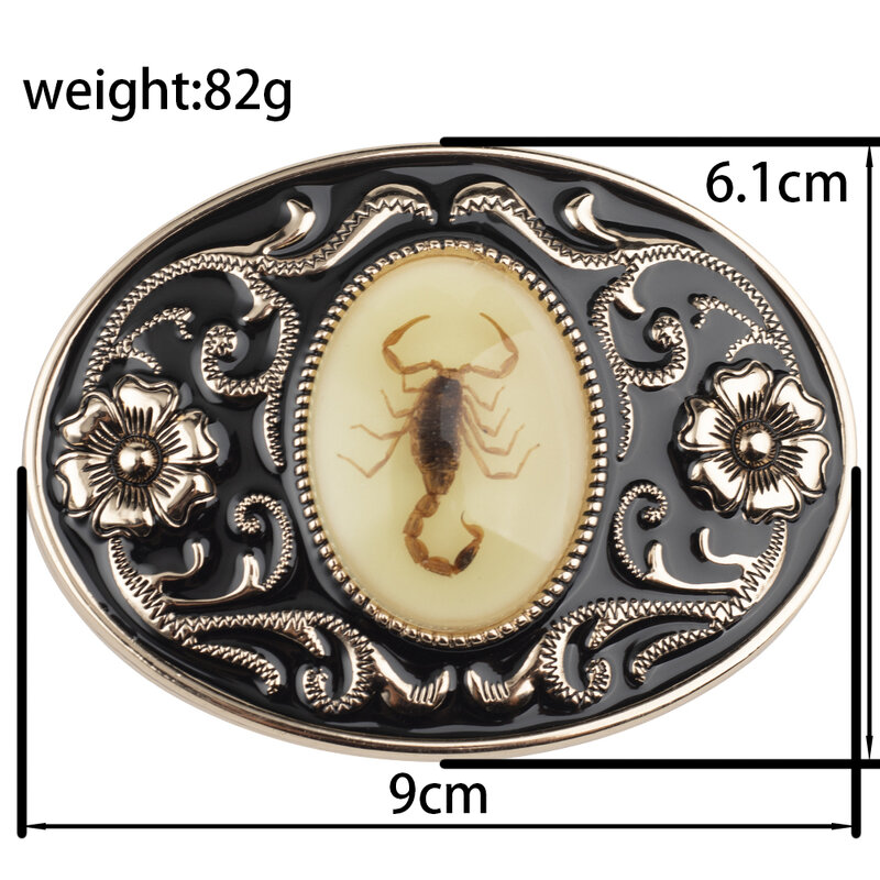 Luminous Scorpion Decorative Belt Buckle Personality