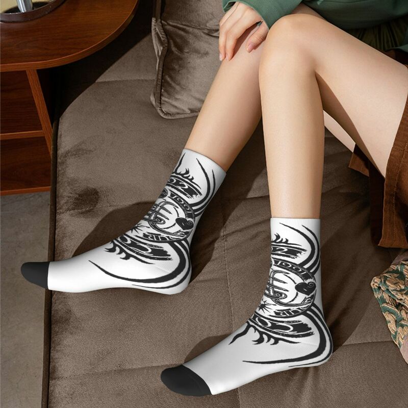 HEROES DEL SILENCIO calzini invernali Unisex calzini con stampa divertente all'aperto Street Style Crazy Sock