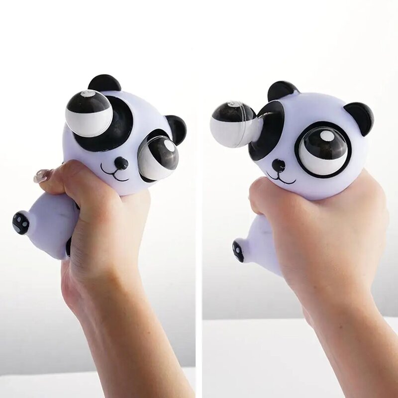 Funny Squeeze Toy Eyeball Burst Panda Eye Pinch Toys Kids Rotatable Squeeze Toys Adult Eyes Stress Relief Decompression Toy H9Z1