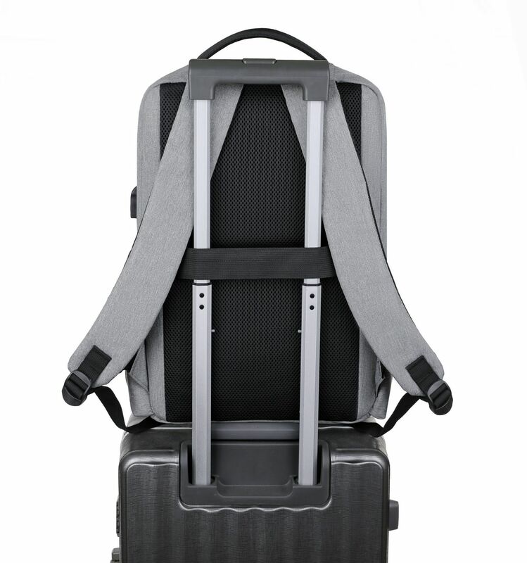 Винтажный Мужской Водонепроницаемый рюкзак, популярные деловые рюкзаки с USB-зарядкой, сумка для книг, мужской стильный рюкзак, рюкзак для ноутбука, mochila