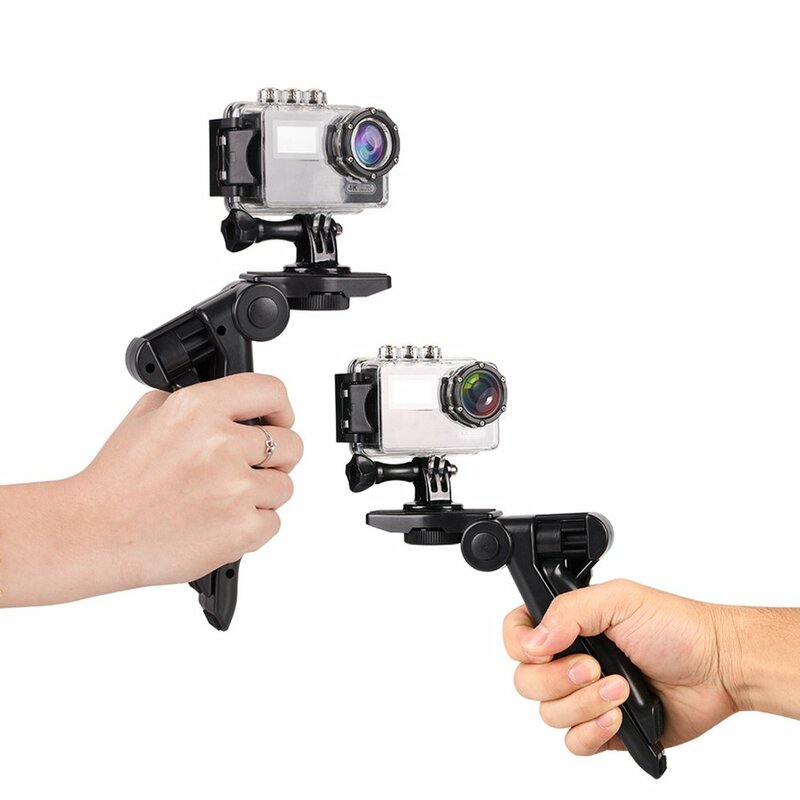Universal Mini Hand Pistol Grip Tabletop Reise Stativ Stabilisator Stand Halter Handheld Kamera Stabilisator Video für Smartphone