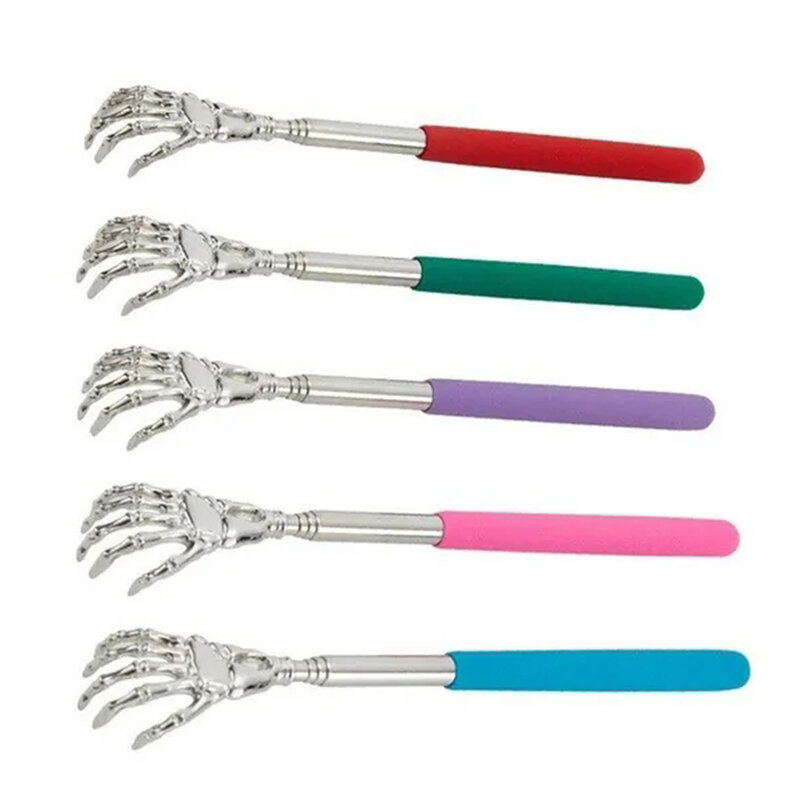 Portable Stainless Steel Ghost Claw Retractable Massage Scratcher Massage Tool Used To Relax The Back Multiple Colours