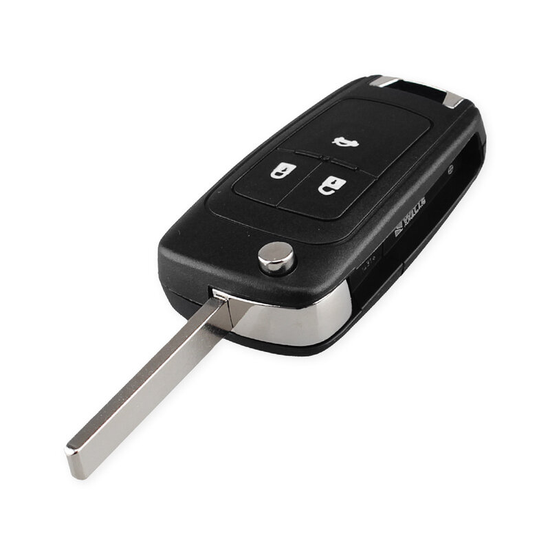 KEYYOU Flip Folding Remote Key Shell สำหรับ Chevrolet Cruze Epica Lova Camaro Impala Aveo 2010 2011 2012 2013 HU100ใบมีด