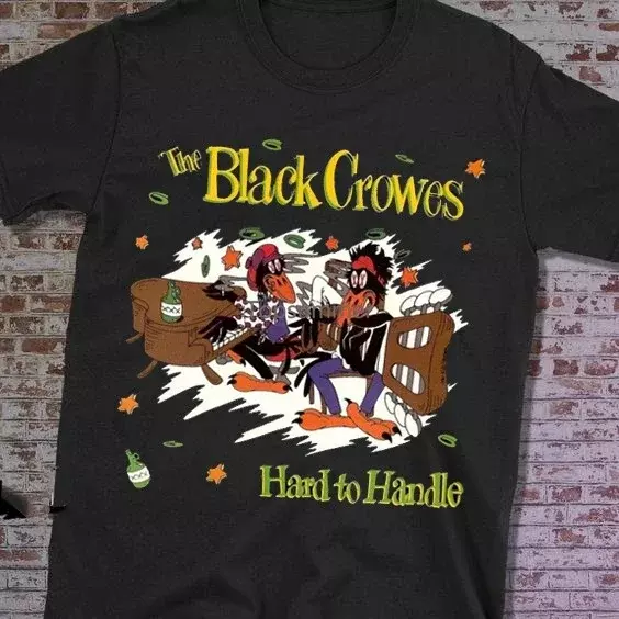 Moeilijk Te Hanteren-Zwarten Crowes T-Shirt Tee Full Size S Tot 5xl Ss430