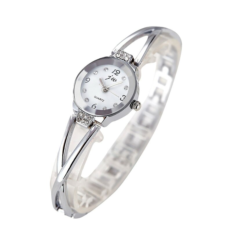 여성용 우아한 합금 팔찌 쿼츠 손목시계, 여성용 럭셔리 패션 시계, Reloj Mujer 2023 신제품