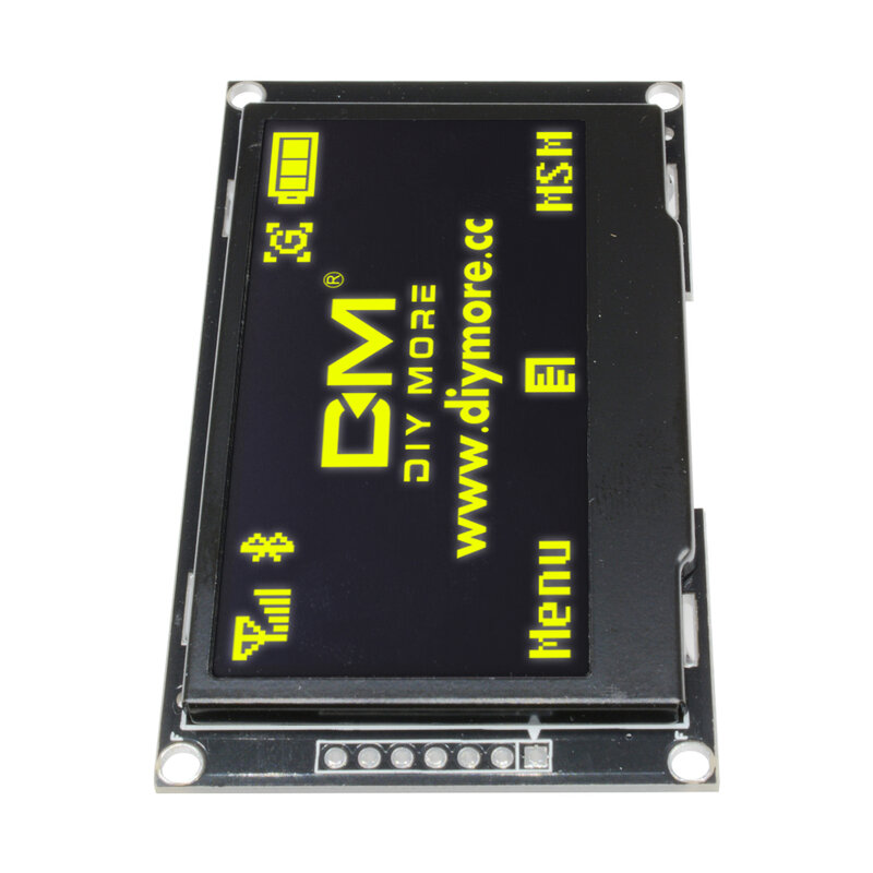 Полноцветный ЖК-модуль с SPI-дисплеем 2,42 дюйма IC 128*64 OLED-дисплей для Arduino