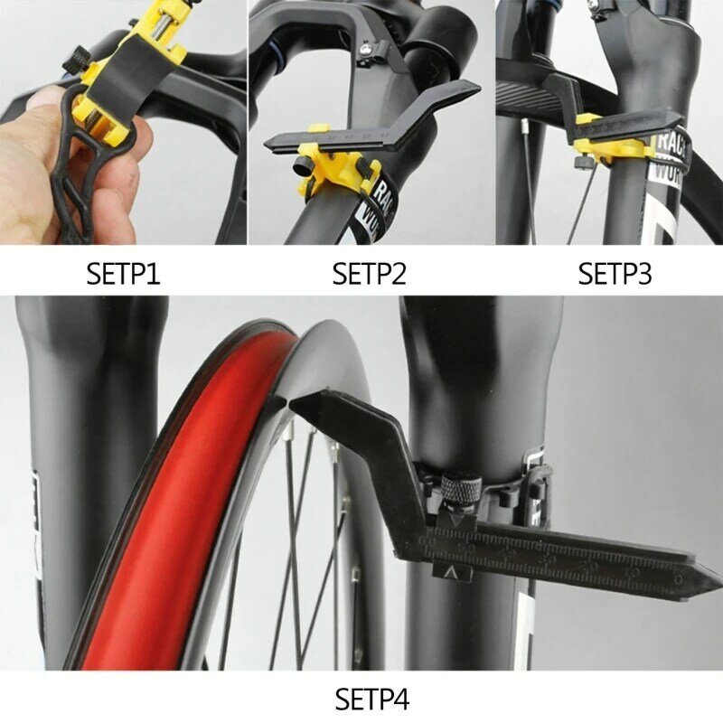 Bicicleta Roda Truing Stand, Bike Jantes Ferramentas de Ajuste, MTB Bike Wheel Repair Tools, Acessórios de Ciclismo, Maintenance Tool