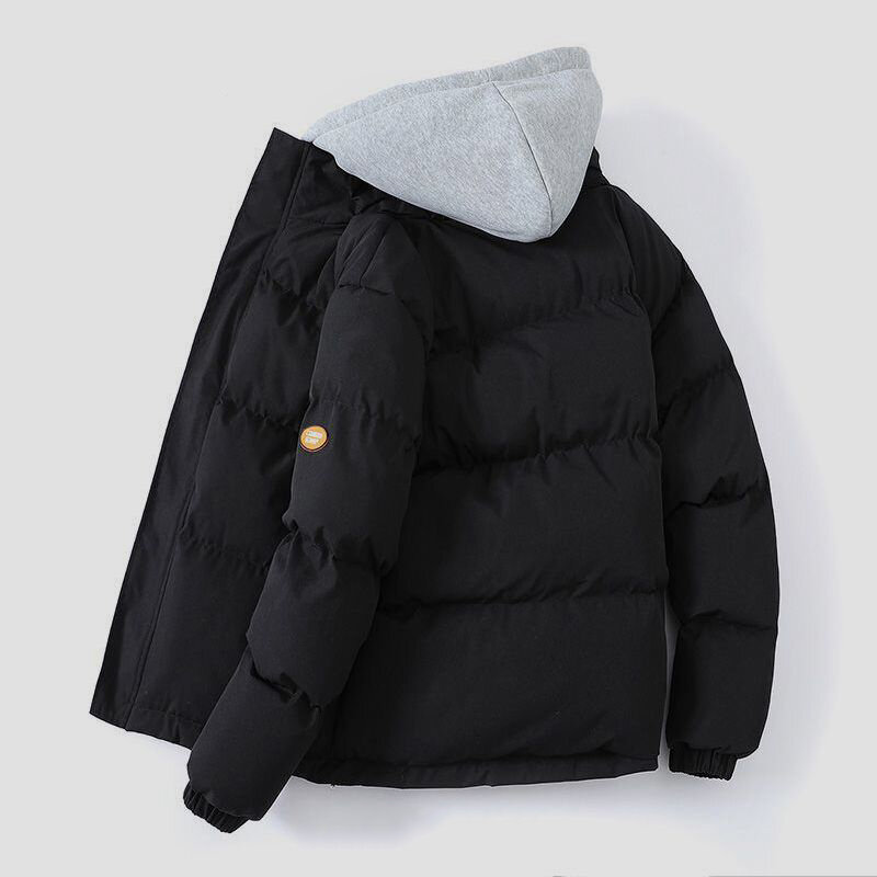 Manteau d'Hiver Rembourré en Coton pour Homme, Veste de Shopping, Tenue d'Hiver, Assortie avec Tout, Nouvelle Collection