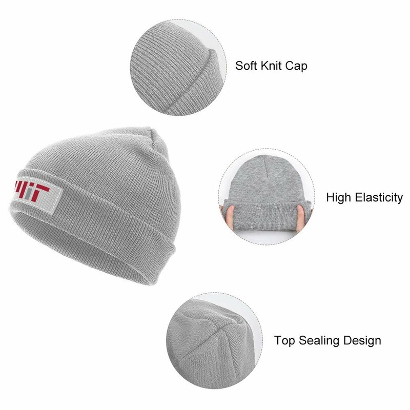 Cappello da camionista con visiera termica per cappello lavorato a maglia (MIT), istituto di tecnologia, cappello da donna, berretto da uomo